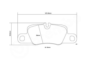 BREMBO 07.B315.38 BREMBO 07.B315.38