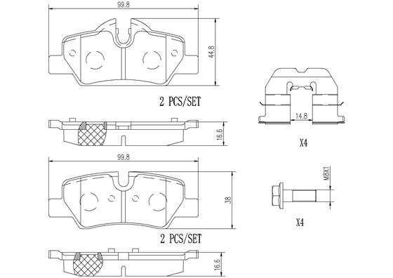 BREMBO P06090N