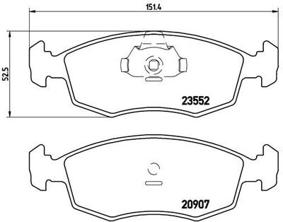 BREMBO P 23 079