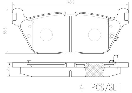 BREMBO P23194N
