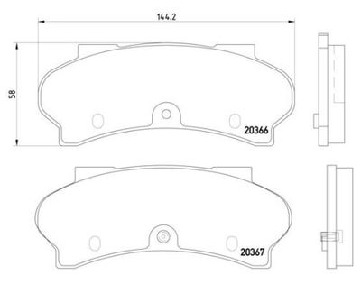 BREMBO P 61 033 BREMBO P 61 033