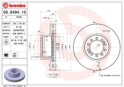 BREMBO 09.9494.10