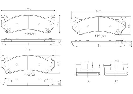 BREMBO P10027N