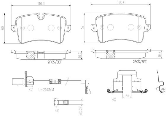 BREMBO P85118N