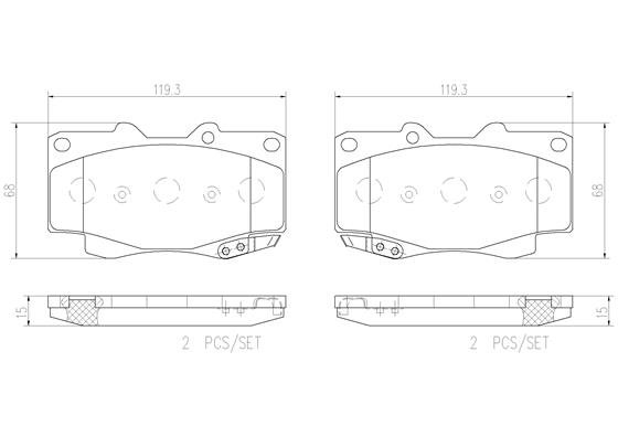 BREMBO P83069N