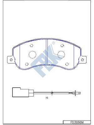 FBK FD3888M