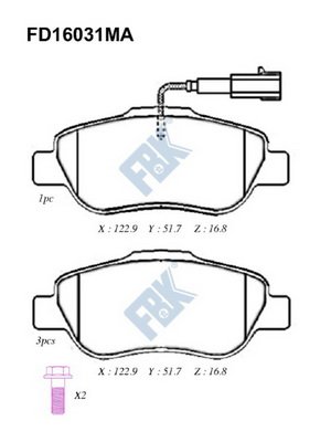 FBK FD16031MA