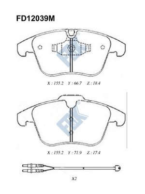 FBK FD12039M FBK FD12039M