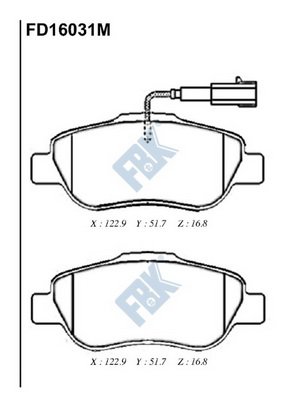 FBK FD16031M