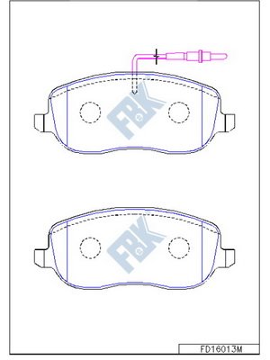 FBK FD16013M