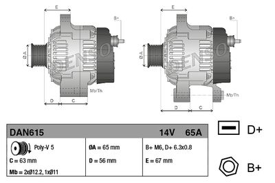 DENSO DAN615