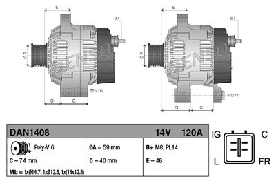 DENSO DAN1408