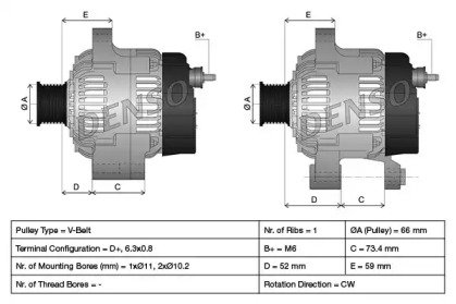 DENSO DAN616