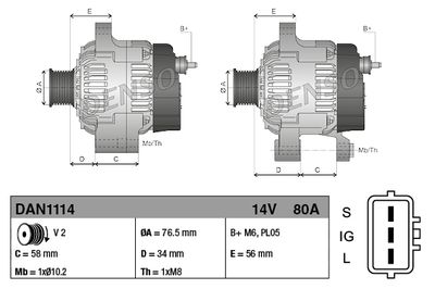 DENSO DAN1114