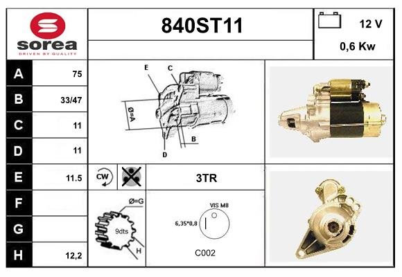 STARTCAR 840ST11