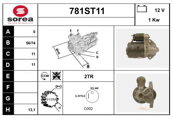 STARTCAR 781ST11