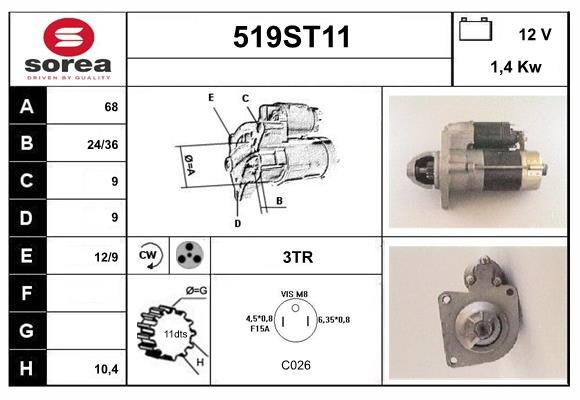 STARTCAR 519ST11