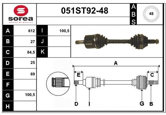 STARTCAR 051ST92-48 STARTCAR 051ST92-48