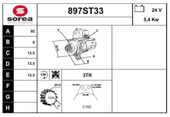 STARTCAR 897ST33