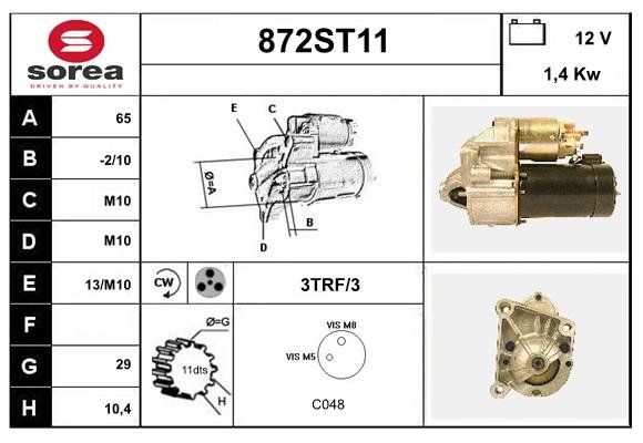 STARTCAR 872ST11