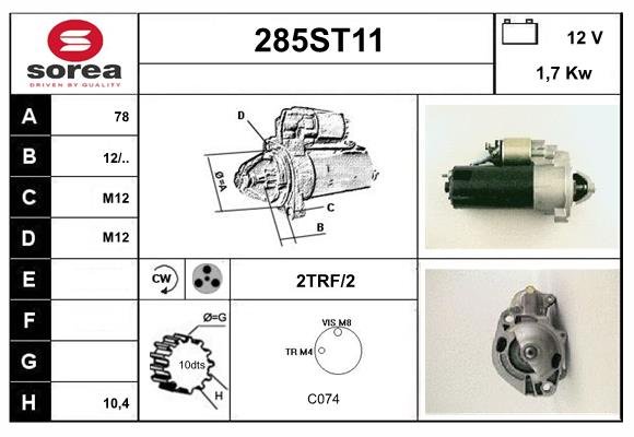 STARTCAR 285ST11