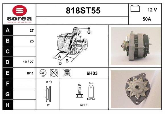 STARTCAR 818ST55 STARTCAR 818ST55