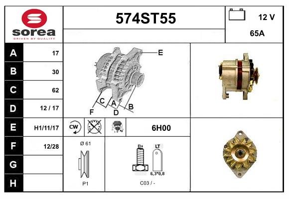 STARTCAR 574ST55