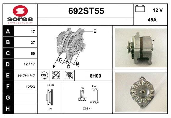 STARTCAR 692ST55