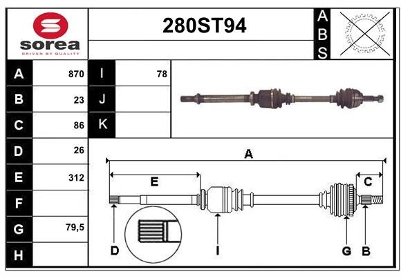STARTCAR 280ST94 STARTCAR 280ST94