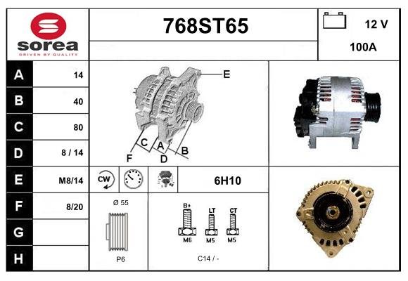 STARTCAR 768ST65 STARTCAR 768ST65