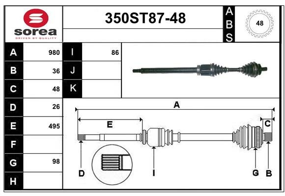 STARTCAR 350ST87-48