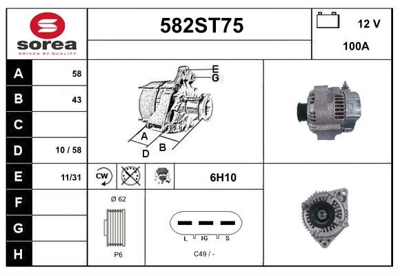 STARTCAR 582ST75