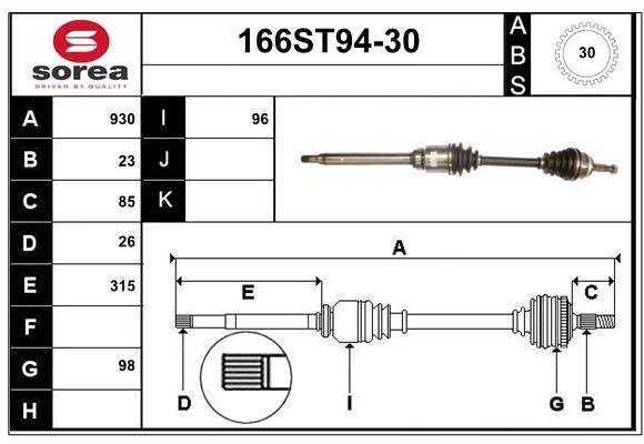 STARTCAR 166ST94-30