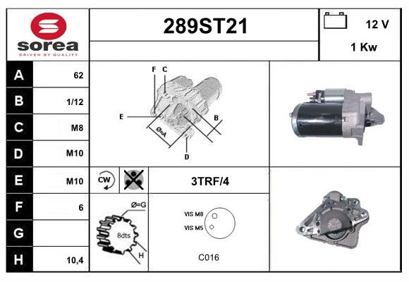 STARTCAR 289ST21