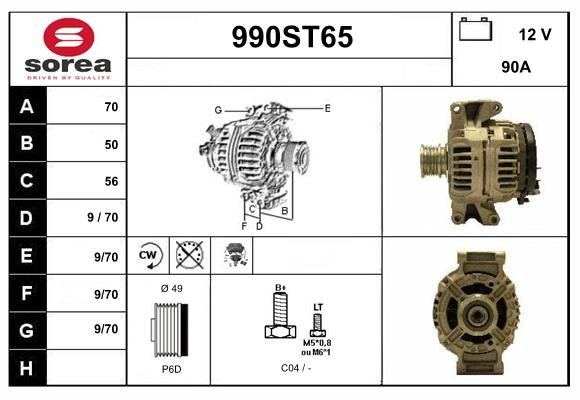 STARTCAR 990ST65