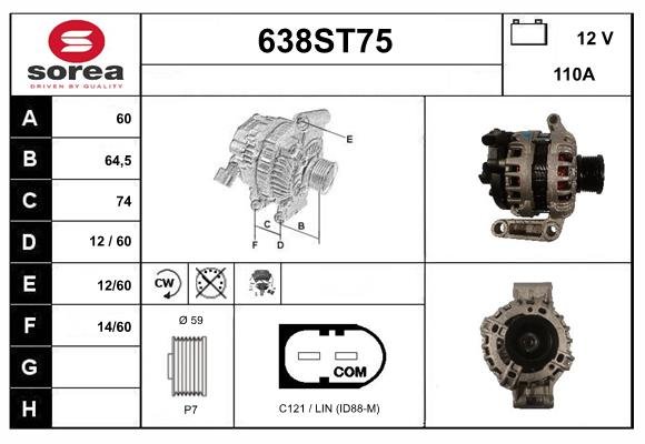 STARTCAR 638ST75 STARTCAR 638ST75