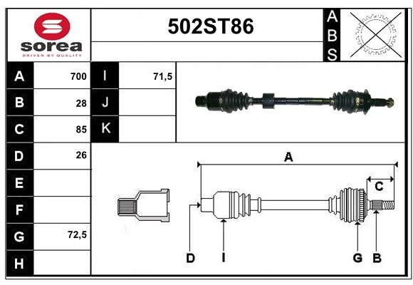 STARTCAR 502ST86