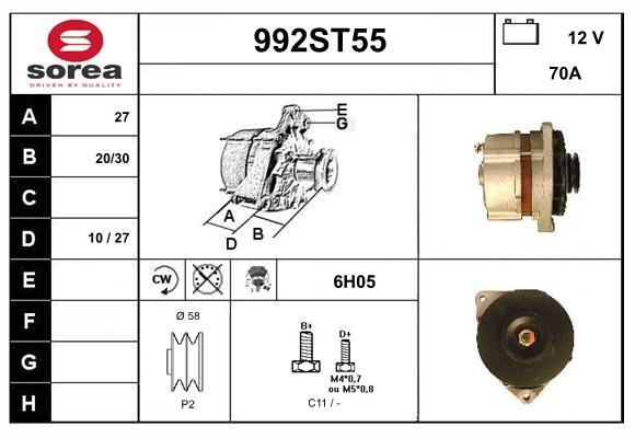 STARTCAR 992ST55