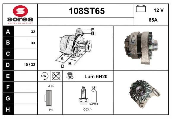 STARTCAR 108ST65