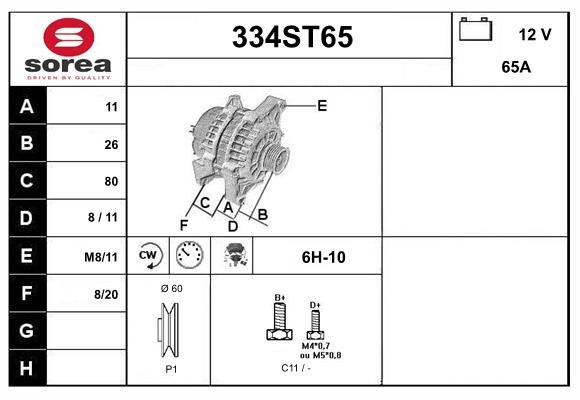 STARTCAR 334ST65 STARTCAR 334ST65