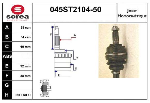 STARTCAR 045ST2104-50