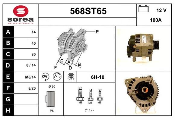 STARTCAR 568ST65 STARTCAR 568ST65
