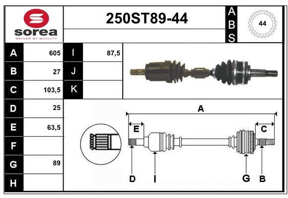 STARTCAR 250ST89-44 STARTCAR 250ST89-44