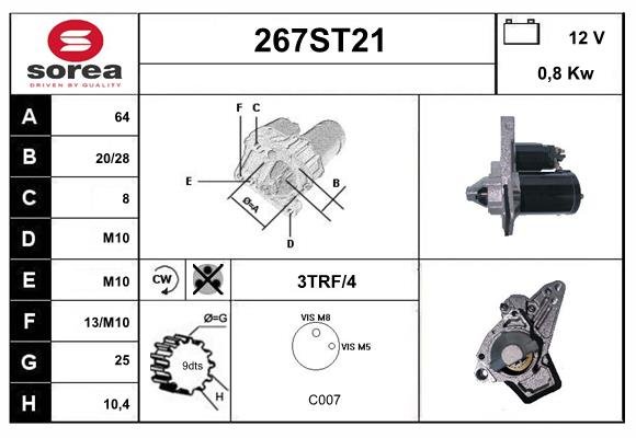 STARTCAR 267ST21