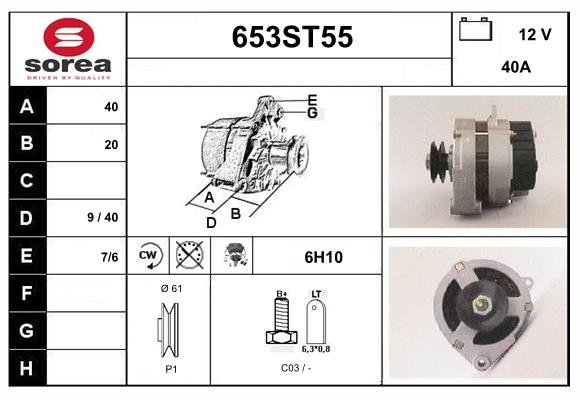 STARTCAR 653ST55 STARTCAR 653ST55