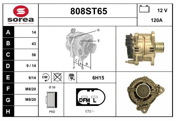 STARTCAR 808ST65