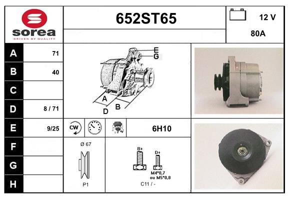 STARTCAR 652ST65