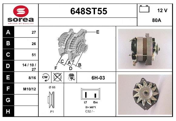 STARTCAR 648ST55 STARTCAR 648ST55