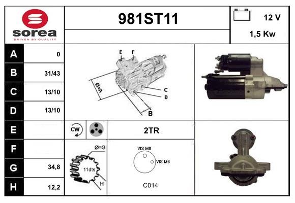 STARTCAR 981ST11