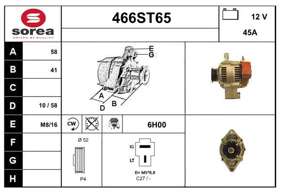 STARTCAR 466ST65 STARTCAR 466ST65